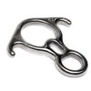 ProClimb 50 kN Rescue Figure 8 - Stainless Steel Belay, Rappelling, Rigging, Descender Device w/Bent-Ears