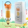 Baby Fox Musical Toy - On-The-Go Entertainment with Classical Melodies, Accordion Stretch, and Squeaky Fun for Developing Motor Skills - Perfect for Strollers, Car Seats, and Travel (Fox)
