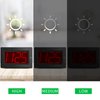 KWANWA Alarm Clock, 8" Large Screen Display, Digital Clock, Battery Operated, Auto Dimmer Mode,Wall Clock&Desk Clock for Bedroom, Office, Living Room, Elderly