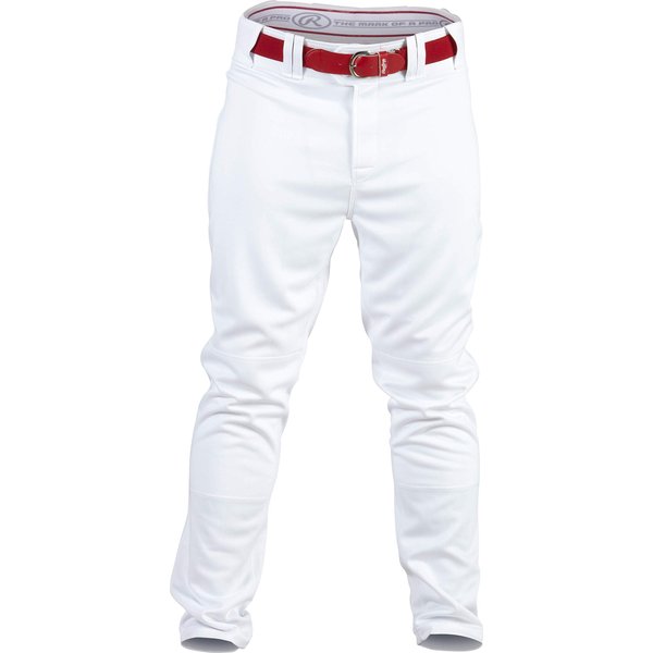 Rawlings PRO 150 Series Game/Practice Baseball Pant | Youth Medium | White| Relaxed Fit