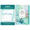 2024 Planner Refills - Planner Refills 2024 from Jan 2024 - Dec 2024, A5 Planner Inserts 2024, 5.5 x 8.5 inch, 7 Holes, 2024 Weekly & Monthly Planner Refills, A5 Planner Refills - Green