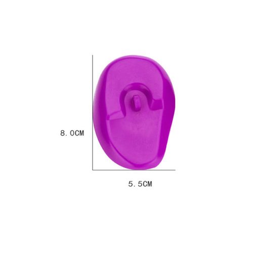3PCS Silicone Protector Hairdressing Dye Coloring Ear Cover Hair Dye Ear Shield Ear Guard for Home Hairdressing Shop