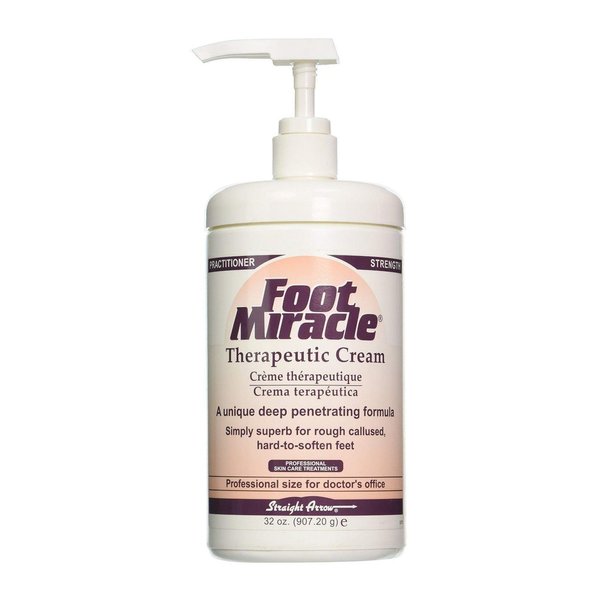 Foot Miracle Therapeutic Foot Cream - 32 oz. Pump Jar by Milliken