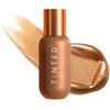 Live Tinted Hueglow Liquid Highlighter Drops in Dusk, Bronze Color: Serum-infused Highlighter for Face and Body, Hydrating Lit-from-within Glow, 1.7fl oz / 50mL