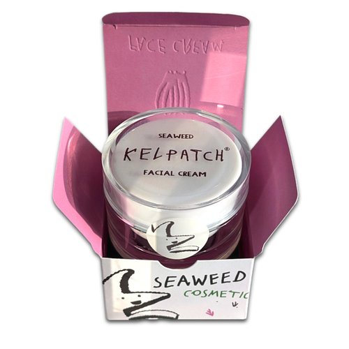 Kelpatch Seaweed Bioferment Facial Day Cream - Anti-Aging, Vitamin-Rich & Lightweight Advanced Science-Backed Formula for Glowing Skin - Made in NYC