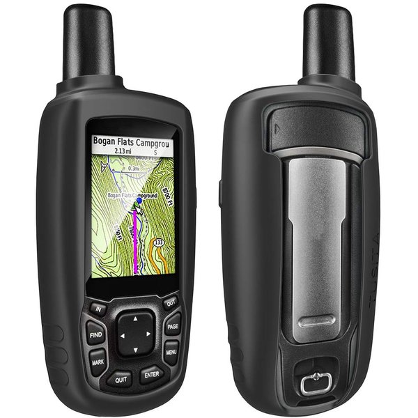 TUSITA Case Compatible with Garmin GPSMAP 62 62s 62st 62sc 62stc 64 64s 64st 64sc 64x 64sx 64csx 65 65s - Silicone Protective Cover Skin - Outdoor Handheld GPS Navigator Accessories