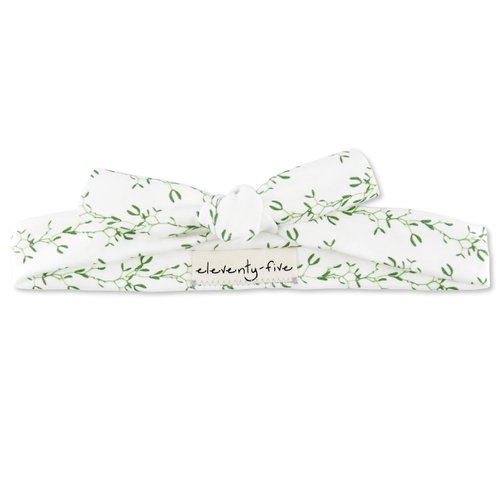 Organic Knotted Adjustable Headbands for Women - Mistletoe