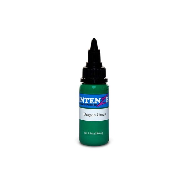 Intenze Tattoo Ink - Dragon Green - 1/2oz Bottle