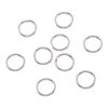 Craftdady 1000Pcs Stainless Steel Open Jump Rings 12mm Round 1.2mm Thick Connector Rings for Jewelry Making