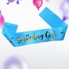 Generic Birthday Girl Sash, Birthday Sash for Girls, Birthday Girl Sash for Women, Birthday Gifts for Women, Blue and Gold Birthday Party Decorations and Supplies
