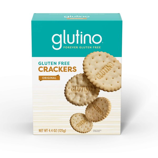 Glutino Gluten Free Snack Crackers, Premium Rounds, Original, 4.4 oz