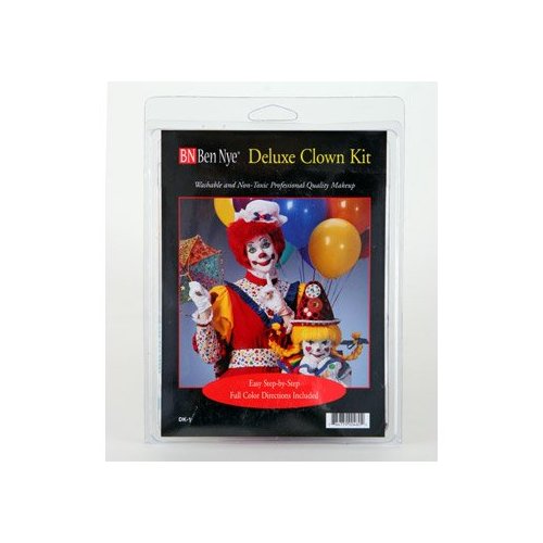 Ben Nye Clown Makeup Kits - Deluxe Whiteface DK-1