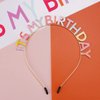 Araluky Birthday Crown for Women IT'S MY BIRTHDAY Headband Metal Adjustable Party Headband, Ideal Gift for Birthday, Princess Themed Party Decorations, Women, Girls, Ladies, Sisters, Female Friends