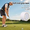 lasuroa Double-Sided Golf Grip Tape, 2inch x 22yard Multifunctional Golf Grip Tape Roll for Clubs Strong Adhesive Easy to Peel & Cut Sports Accessory for Men and Women
