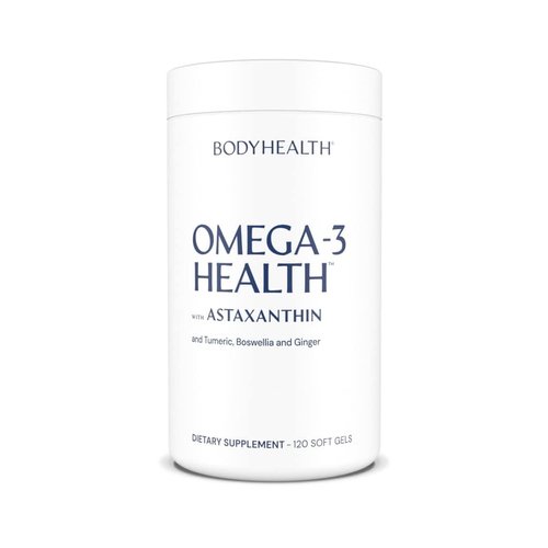 BodyHealth Omega 3 Health (120 Soft Gels), Fish Oil Supplement, Heart Health, Brain Health, Fish Oil Pills, Omega 3 Fatty Acid Supplements, Omega 3 Fish Oil Vitamins, 2 Month Supply