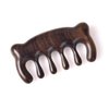 TAN MUJIANG Wooden Hair Comb Massage Cute Bear