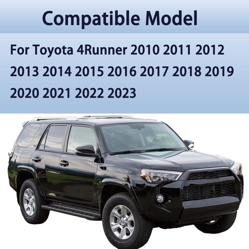 Peintu Right&Left Windshield Wiper Cowl Cover Trim Panel,Fender Seal Compatible with Toyota 4Runner 2010-2023 Rplace 53867-35020 53866-35030