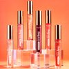 Glam Lux Beauty Bundle Amorus Shine Sleek Plumping Lip Gloss, Fake Lip Injection Lip Filler Lip Plumper Set of 6, High Shine, Shimmering Finish, Fuller Lips