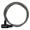 Master Lock 8154DPF Cable, Keyed Bike Lock, 6 Ft, Gray