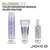 Joico Blonde Life Color Enhancing Masque | For Blonde Hair | Color Depositing Treatment | Maintain Unique Blonde Tones | Fortified With Monoi & Tamanu Oil | Silver| 5.1 Fl Oz