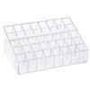 HBlife Lipstick Holder, 40 Spaces Clear Acrylic Lipstick Organizer Display Stand Cosmetic Makeup Organizer for Lipstick, Brushes, Bottles, and More