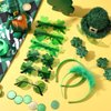 St Patricks Day Women's Headband and Glasses Set, St Patricks Day Costume Accessories for Women