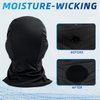 AstroAI Ski Mask Balaclava Face Mask-UV Protection Dustproof Windproof Face Cover for Men Women Skiing, Snowboarding, Cycling Hiking Black