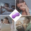 Umisleep Lavender Eye Mask, Aromatherapy Weighted Sleep Mask for Dry Eyes Men Women, Microwave Hot Therapy Eye Cover for Compression Pain Relief, Eye Pillow for Puffy Eyes, Migraine, Sinus Pain, Pink
