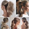 Ugrace Hair Blonde Ponytail Extension Human Hair Ponytail For Women Clip In Ponytail Hair Extensions Wrap Around Long Ponytail Remy Straight One Piece Hairpiece Hair(22 inch, Highlight P10/613)