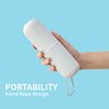 Sunenlyst 2Pcs Travel Toothbrush Holder, Portable Toothbrush Cup Case Long 7.7 inch for Traveling, Camping, Business Trip and School, Multifuction Toothbrushes Toothpaste Set