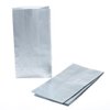 Sparkling Silver Metallic Paper Party Bags - (Pack of 10) - Premium, Eye-catching, and Eco-friendly Gift Bags for Any Celebration or Event