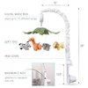 The Peanutshell Safari Animals Musical Crib Mobile for Baby Boys & Girls | Digital Music Box with 12 lullabies…