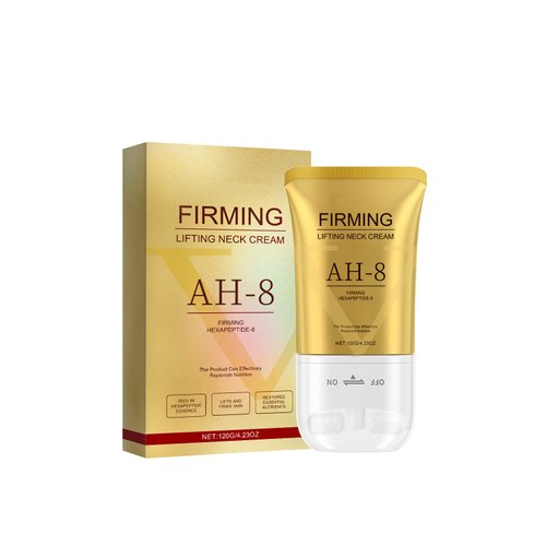 Ah-8 Firming Lifting Neck Cream for Crepey Skin Body Care Comfort，Neck Care Roller Cream，Neck Skin Care Hydrating Moisturizing Cream，Firms and lifts sagging skin，Suitable for All Skin Types，4.23 FL OZ