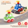 Amy&Benton Baby Toy Cars Toddler Toy Cars for 1 2 Year Old Cartoon Wind up Cars Press and Go Cars Push Go Cars for Toddlers 1-3 1st Birthday Gifts First Birthday Gift Toys Age 1 2 Year Old Baby Boys