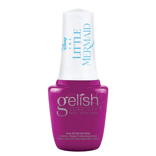 Gelish Mini Splash of Color Little Mermaid Collection - Gel Polish, Summer Nail Polish Gel, 0.3 oz. (You Octopi My Heart, 9 mL)