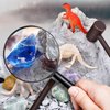 Volcano Kit, Dinosaur Kit，Gem Digging Kit, Volcano Eruption Science Kits, Science STEM Activities Educational for Age 6-8-12, Kid Toys, Birthday Gift