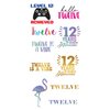 12th Birthday Temporary Tattoos (4 Pages) - 12th Birthday Party Supplies, Ideas, Gifts and Decorations