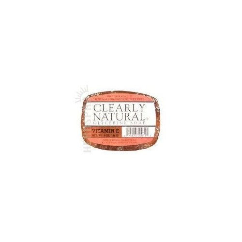Clearly Natural Soap Bar Glyc Vitamin E, 3 pack