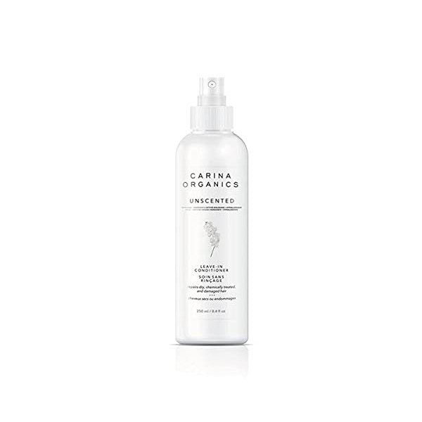Carina Organics Unscented Leave-In Conditioner, 250ml