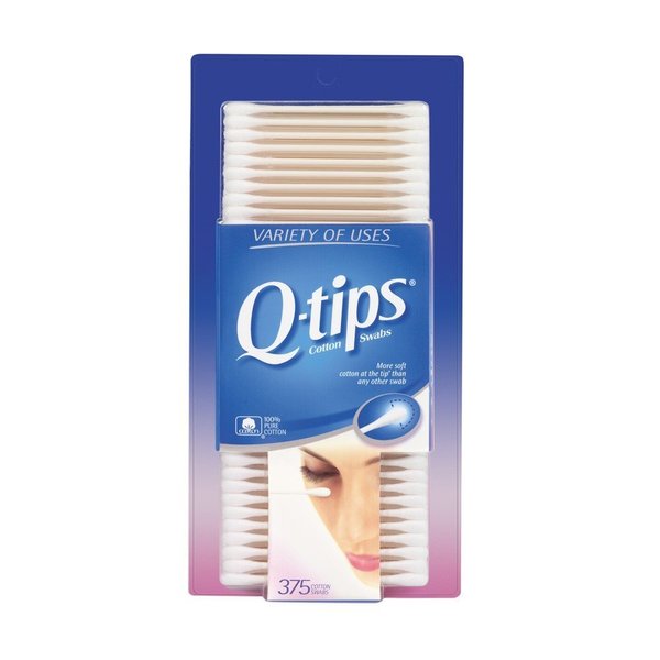 Q-Tips Cotton Swabs 375 Count