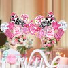 Cowgirl Table Centerpiece Sticks Toppers - NOVBAUB 36PCS Disco Cowgirl Bachelorette Party Decorations Cowgirl Party Decorations Centerpieces for Tables Lets Go Girls Table