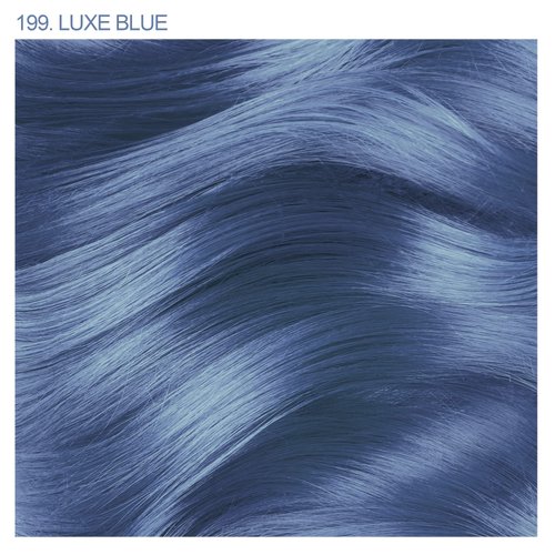 Adore Semi Permanent Hair Color - Vegan and Cruelty-Free Hair Dye - 4 Fl Oz - 199 Luxe Blue (Pack of 2)