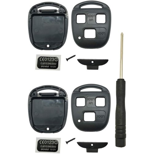 Horande Keyless Entry Remote Control Key Replacement Key Fob Cover Shell Fits for Lexus ES300 ES330 GS300 GS400 GS430 GX470 IS300 is330 LS400 LS430 LX470 RX300 RX330 RX350 RX400h RX450h2 SC430 Key Fob