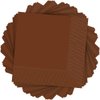 Elegant Chocolate Brown 2-Ply Luncheon Napkins - 6.5" x 6.5" (Pack of 40) - Mid Count, Soft & Durable - Perfect for Any Event or Occasion