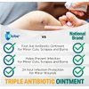 Globe (2 oz Triple Antibiotic First Aid Antibiotic Ointment, 24-Hour Infection Protection, Wound Care Treatment for Minor Scrapes, Burns and Cuts (2 oz Tube)