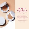 Missha Magic Cushion Moist Up No.23 Natural Beige for light with neutral skin tone/Long-lasting, high coverage, hydrating cushion foundation