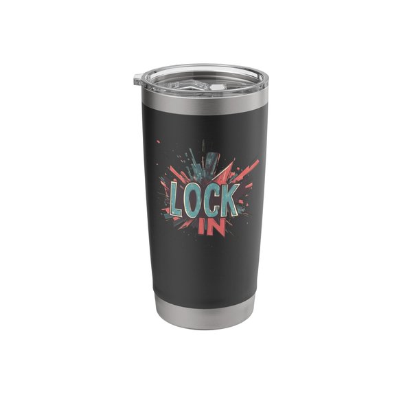 Nice Lock in Speech Costume for Boys and Girls Stainless Steel Insulated Tumbler