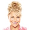 Natural Tone Hair Wrap Color HT3025S+ Glazed Cinnamon - Christie Brinkley 6" Overall Length Heat Friendly Textured Hairpiece Fun Bun Chignon