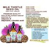Botanical Beauty MILK THISTLE SEED OIL Silybum marianum seed oil 100% Pure Natural for FACE, SKIN, BODY, HAIR, NAILS 1 Fl.oz.- 30 ml