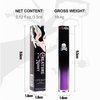 VSTYLE Lip Gloss Gothic Style Lipstick Matte Color Lip Glaze Non-Stick Cup Lip Tint Long Lasting High Pigment Lip Stain Non-Smudge Non Fade Lip Glaze for Daily Halloween Festival Lip Makeup (12#)